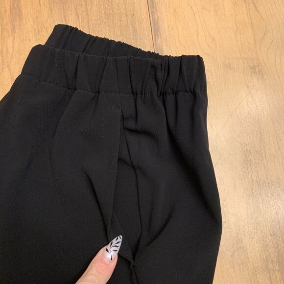 Vince Black Jogger Pant Size XXS Ankle elastic Black pockets - Picture 5 of 5